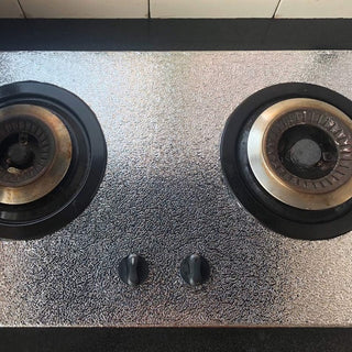 Sakerplus® Waterproof & Oil-Proof Orange Peel Aluminum Foil Contact Paper