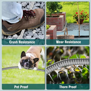 Sakerplus Stainless Steel Garden Water Hose