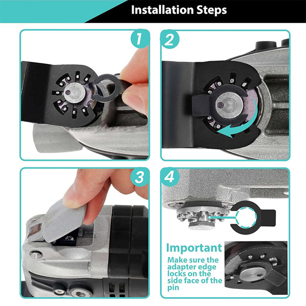 Sakerplus® Titanium Oscillating Saw Blades