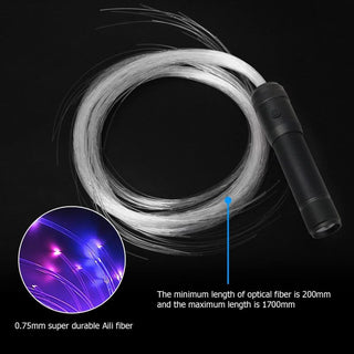 Sakerplus® Fiber Optic Dance Whip Lights
