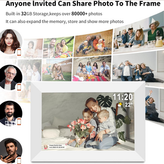 Sakerplus® Smart WiFi Digital Photo Frame