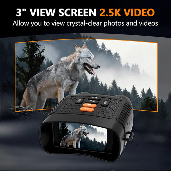 Sakerplus® Rechargeable 4K Night Vision Binoculars