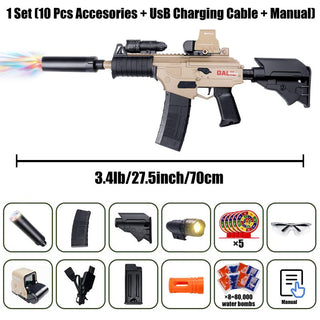 Sakerplus® High Speed Gel Blaster Toy