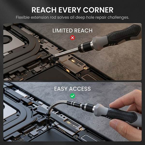 Sakerplus® 132-in-1 Micro Magnetic Screwdriver Set