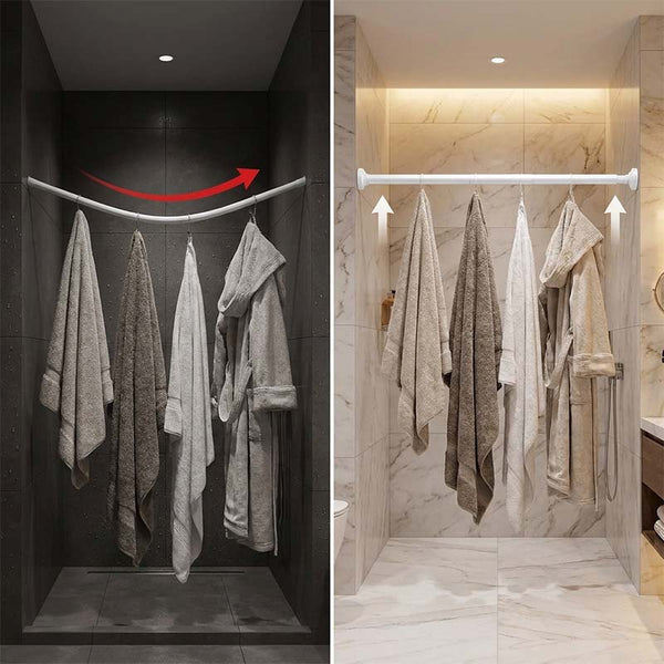 Sakerplus® Bedroom Lace Curtain With Adjustable Rod