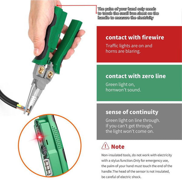 Pelacables y retorcedor Sakerplus® 8 en 1