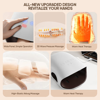 Sakerplus® Cordless Hand Massager With Heat