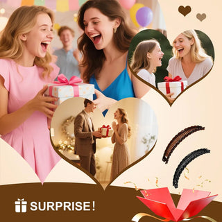 Sakerplus® Vintage Banana Hair Clips Set