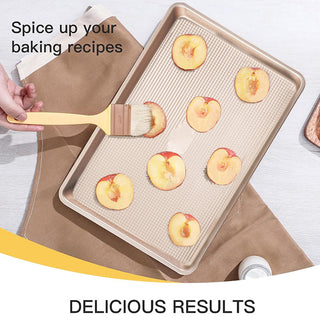 Sakerplus Nonstick Baking Sheet Pan Set