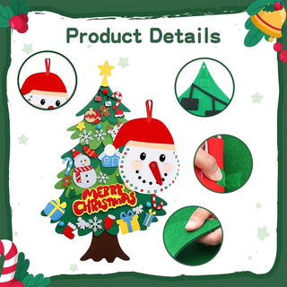 Sakerplus® DIY Felt Christmas Tree Decoration