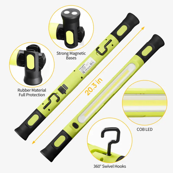 Sakerplus® Magnetic Garage Work Light Bar