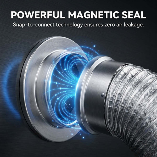 Sakerplus® Magnetic Dryer Vent Connector Kit