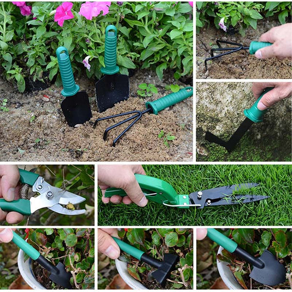 Juego de herramientas para plantar jardines Sakerplus