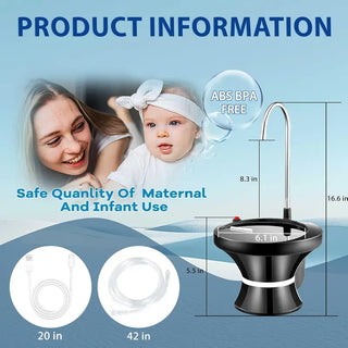 Sakerplus®  Automatic Electric Water Bottle Pump