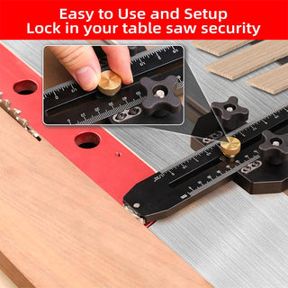 Sakerplus® Thin Rip Table Saw Jig
