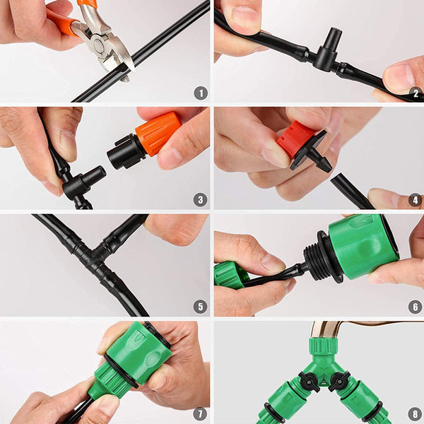 Kit de riego profesional para jardines Sakerplus