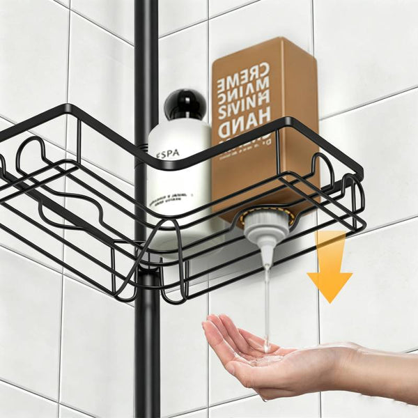 Sakerplus® Adjustable Corner Shower Caddy Organizer