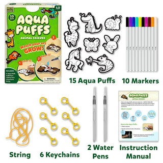 Sakerplus® 3D Aqua Puffs Art Kit Craft Set