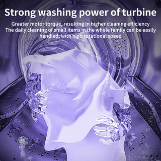 Sakerplus® Foldable Portable Mini Washing Machine