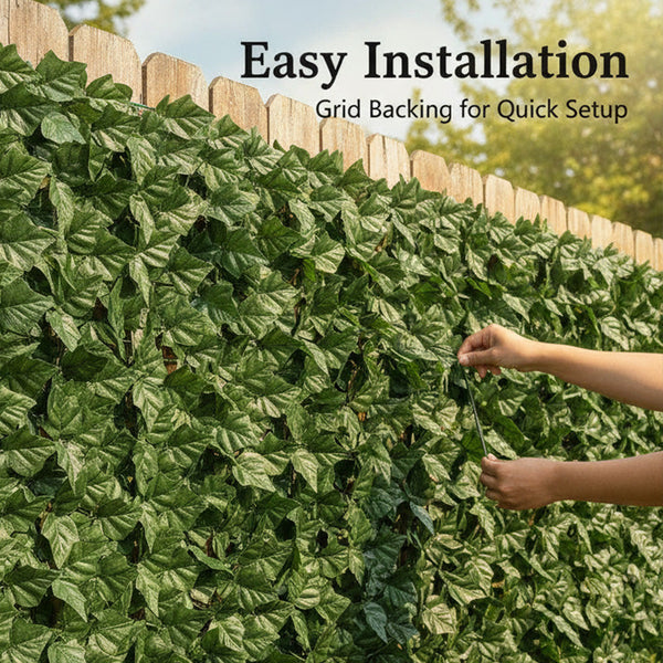 Sakerplus® Artificial Greenery Privacy Fence Screen
