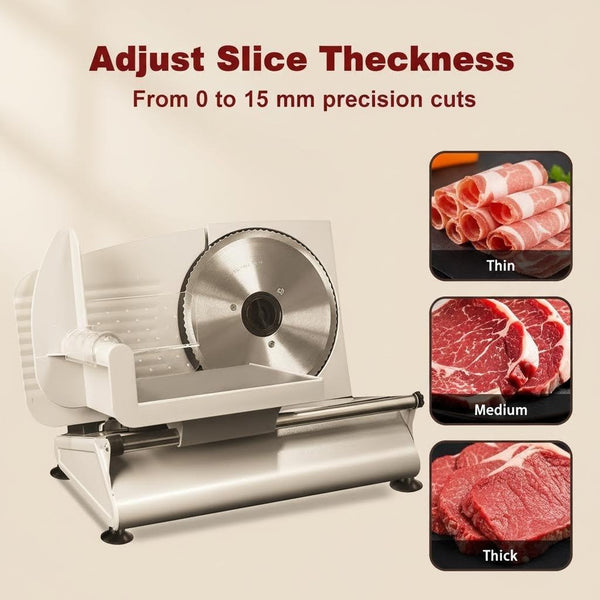 Sakerplus® Electric Meat Slicer Machine
