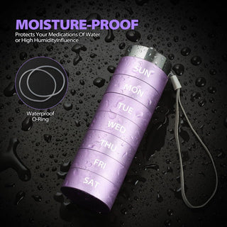 Sakerplus® Portable Weekly Waterproof Pill Organizer