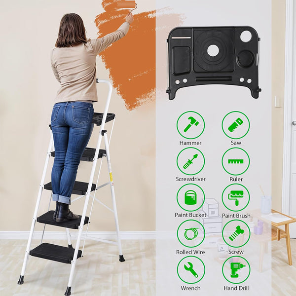 Sakerplus® Portable Folding Ladder