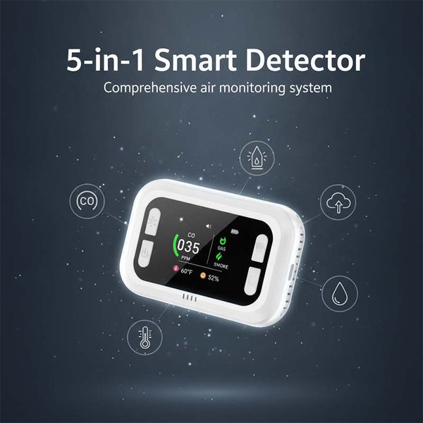 Sakerplus® Carbon Monoxide And Gas Leak Detector