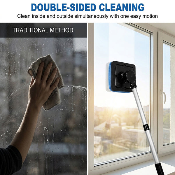 Sakerplus® Double Sided Magnetic Windshield Cleaning Kit