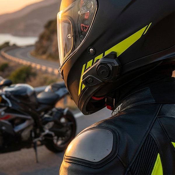 Sakerplus® Bluetooth Motorcycle Helmet Intercom System