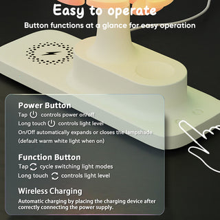 Sakerplus® Spiral Tree Lamp With Wireless Charging