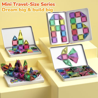 Sakerplus Magnetic Tiles Building Blocks Set