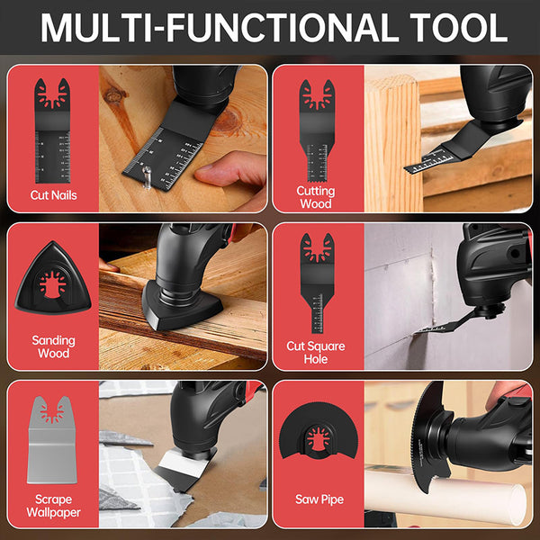 Sakerplus® Cordless Oscillating Tool For Versatile Cutting