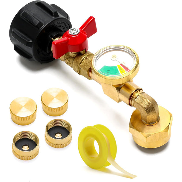 Adaptador de llenado de tanque de propano Saker