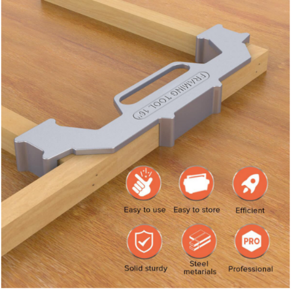 Sakerplus® Woodworking Stud Framing Layout Clamp