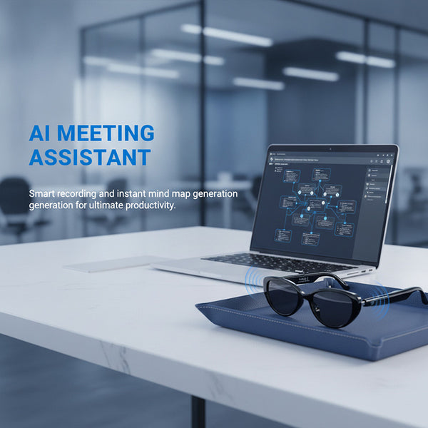 Sakerplus® Smart AI Glasses With Real-Time Translation