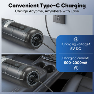 Sakerplus Slim Cordless Handheld Car Vacuum