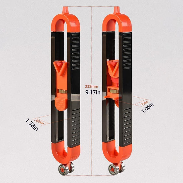 SAKER Multifunctional Contour Gauge with Lock