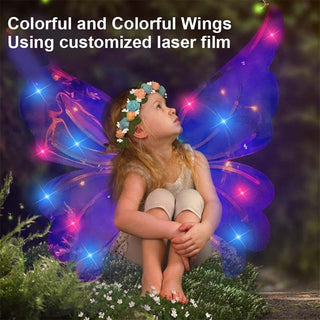 Sakerplus® Light Up Butterfly Wings Costume For Kids