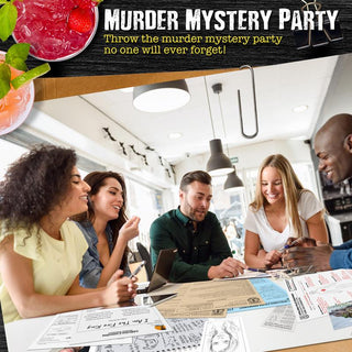 Sakerplus® Cold Case Murder Mystery Game