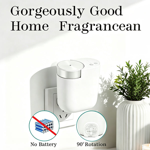 Sakerplus® Plug-In Waterless Essential Oil Diffuser