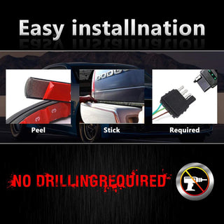 Sakerplus® Ultra Bright Sequential Tailgate Light Bar