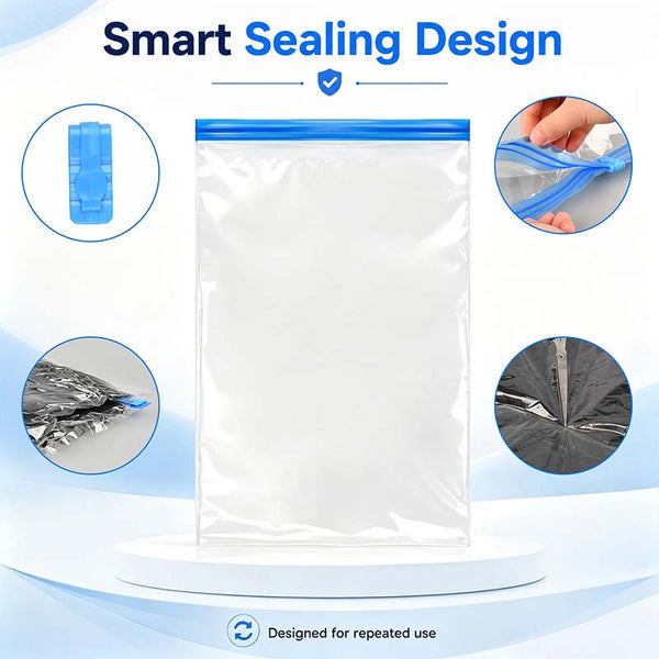Sakerplus® Pump-Free Roll-Up Compression Storage Bags