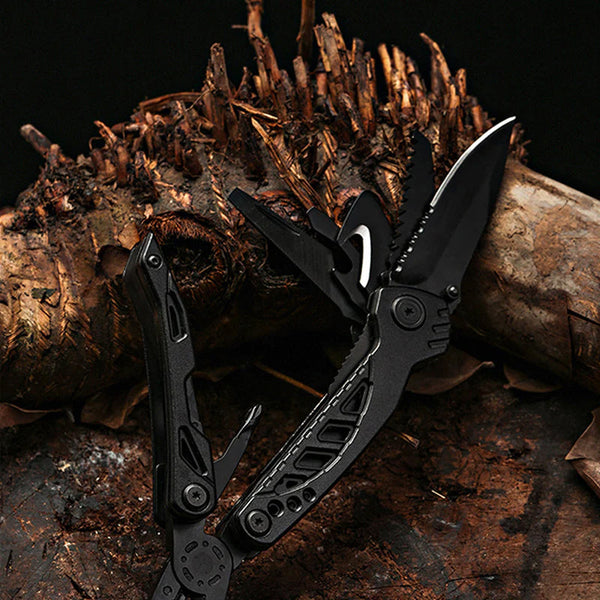 Sakerplus 6 in 1 Stainless Steel Pocket Knife Pliers