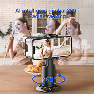 Gimbal para teléfono con seguimiento totalmente automático y tecnología IA de Sakerplus®