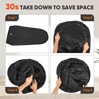 Sakerplus® Portable Foldable Steam Sauna Tent