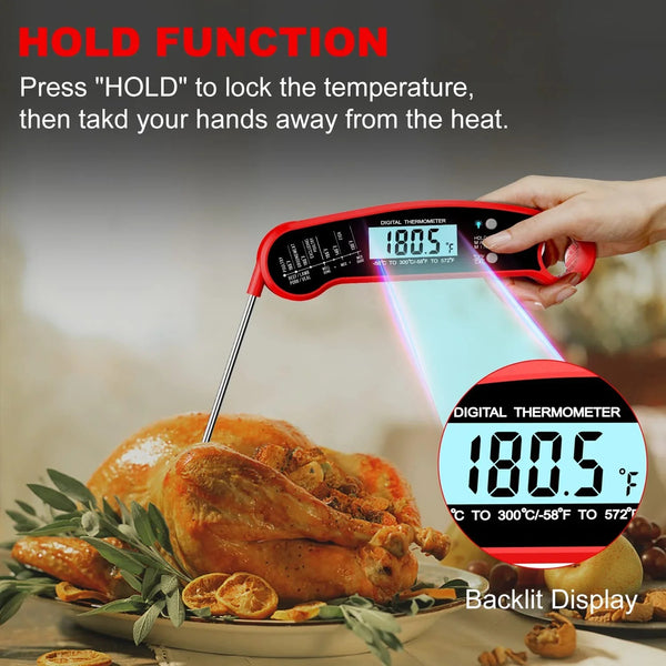 Sakerplus® Digital Instant Read Meat Thermometer
