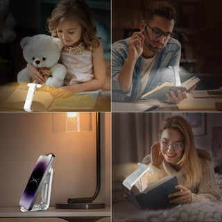 Sakerplus® USB Rechargeable Clip-On Reading Light