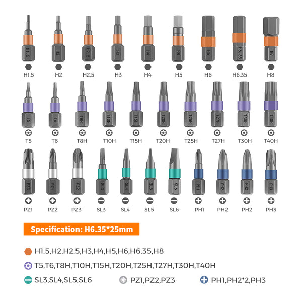 SAKER 42 in 1 Screwdriver Set Ratchet Wrench