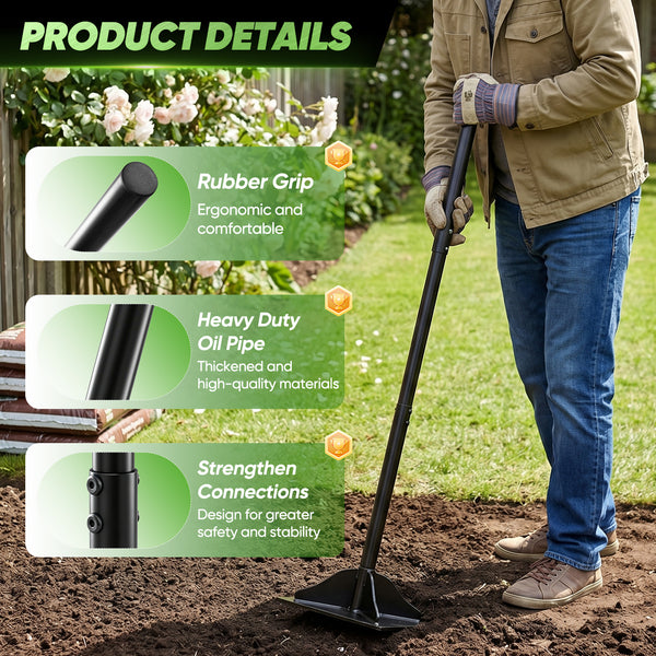 Sakerplus® Heavy Duty Ground Tamper Tool